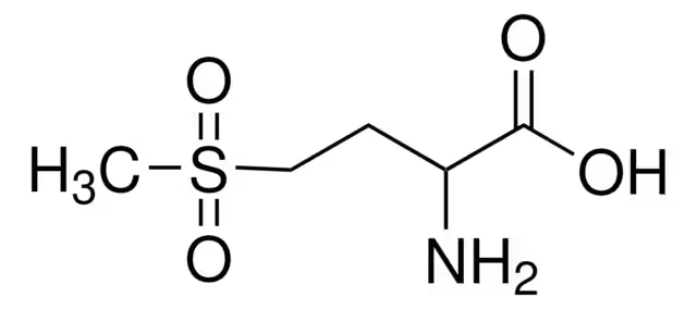 DL-2-Amino-4-(methylsulfonyl)butanoicacid structure, CAS 820-10-0