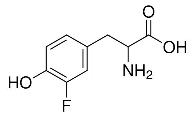 3-Fluoro-DL-tyrosine structure, CAS 403-90-7