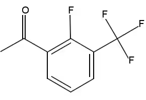 2-Fluoro-3-(trifluoromethyl)acetophenone structure, CAS 207853-63-2