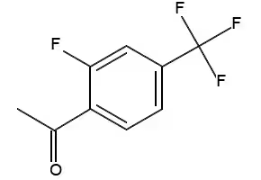 2-Fluoro-4-(trifluoromethyl)acetophenone structure, CAS 122023-29-4
