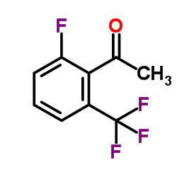 2'-Fluoro-6'-(trifluoromethyl)acetophenone structure, CAS 174013-29-7