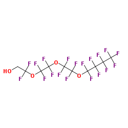 Fluorinatedtriethyleneglycolmonobutylether structure, CAS 317817-24-6