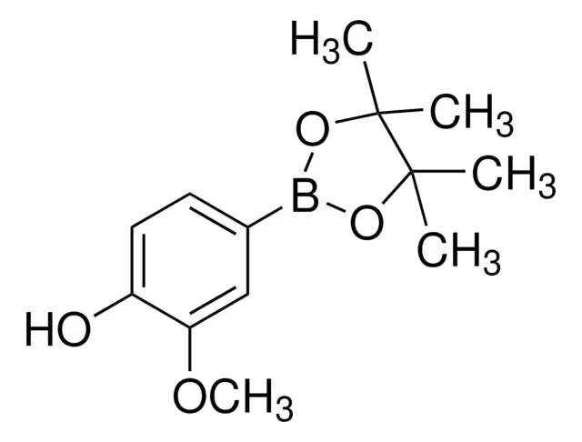 4-Hydroxy-3-methoxyphenylboronicacidpinacolester structure, CAS 269410-22-2