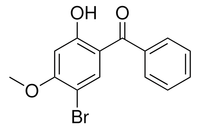 5-Bromo-2-hydroxy-4-methoxybenzophenone structure, CAS 3286-93-9
