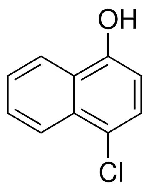 1-Chloro-4-hydroxynaphthalene structure, CAS 604-44-4