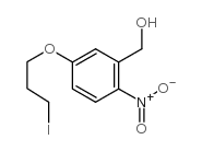 5-(3-Iodopropoxy)-2-nitrobenzylalcohol structure, CAS 185994-27-8