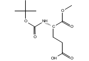 Boc-Glu-OME structure, CAS 72086-72-7