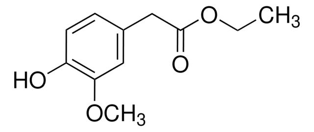 4-Hydroxy-3-methoxyphenylaceticacidethylester structure, CAS 60563-13-5