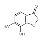 6,7-Dihydroxycoumeranone structure, CAS 6272-27-1