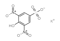 3,5-Dintro-4-HydroxybenzenesulfonicAcidPotassiumSalt structure, CAS 74525-39-6
