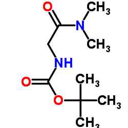 Tert-butylN-[2-(dimethylamino)-2-oxoEthyl]carbamate structure, CAS 72287-76-4