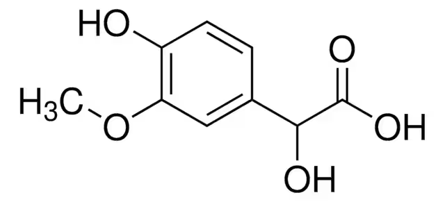 DL-4-Hydroxy-3-methoxymandelicacid structure, CAS 2394-20-9