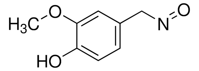 3-Methoxy-4-hydroxybenzaldehydeoxime structure, CAS 2874-33-1