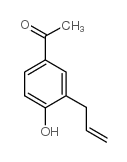 3'-Allyl-4'-hydroxyacetophenone structure, CAS 1132-05-4