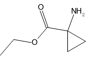 1-AminoCyclopropanecarboxylicacidethylester structure, CAS 72784-47-5