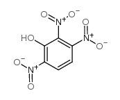 2,3,6-Trinitrophenol structure, CAS 603-10-1