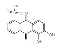 Alizarin-5-sulfonicacid structure, CAS 6373-42-8