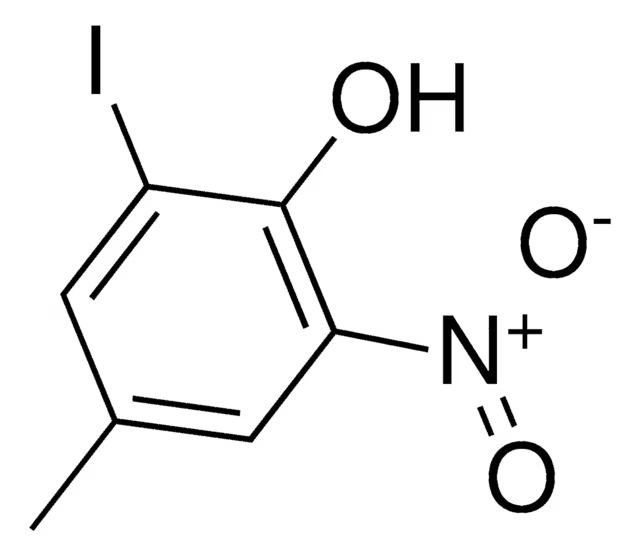 2-Iodo-4-methyl-6-nitrophenol structure, CAS 69492-91-7
