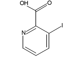 3-Iodopicolinicacid structure, CAS 73841-32-4