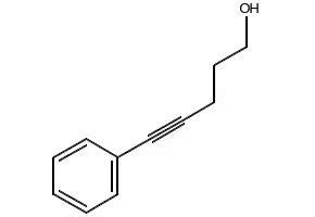 5-Phenyl-4-pentyn-1-ol structure, CAS 24595-58-2