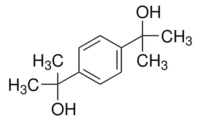 1,4-Bis(1-Methyl-1-hydroxyethyl)benzene structure, CAS 2948-46-1