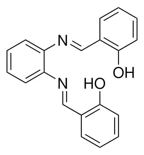 N,N'-Disalicylal-1,2-phenylenediamine structure, CAS 3946-91-6