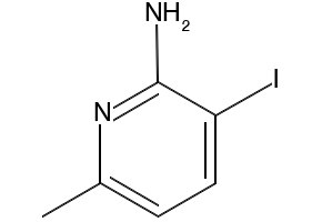 2-Amino-3-iodo-6-methylpyridine structure, CAS 884495-19-6