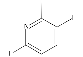 6-Fluoro-3-iodo-2-Methylpyridine structure, CAS 884495-23-2