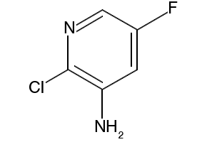 3-Amino-2-chloro-5-fluoropyridine structure, CAS 884495-37-8