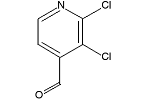 2,3-Dichloroisonicotinaldehyde structure, CAS 884495-41-4