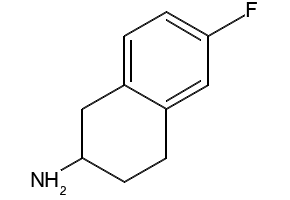 6-Fluoro-1,2,3,4-tetrahydronaphthalene-2-carboxylicacid structure, CAS 885269-59-0