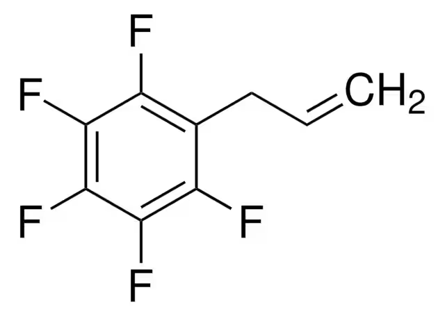 3-(pentafluorophenyl)-1-propene structure, CAS 1736-60-3