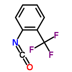 2-(Trifluoromethyl)phenylisocyanate structure, CAS 2285-12-3