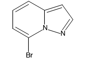 7-Bromo-pyrazolo[1,5-a]pyridine structure, CAS 885275-75-2