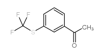 3'-(Trifluoromethylthio)acetophenone structure, CAS 56773-33-2