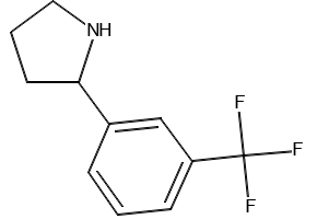 3-(2-Chloro-phenyl)-pyrrolidine structure, CAS 885277-67-8
