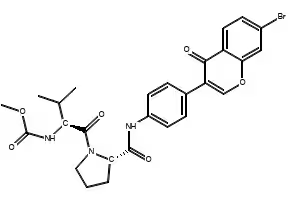 3-Bromo-4-oxo-pyrrolidine-1-caroboxylicacidtert-butylester structure, CAS 885278-03-5