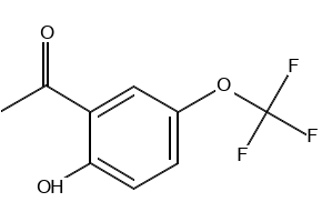 2-Hydroxy-5-(trifluoromethoxy)acetophenone structure, CAS 146575-64-6
