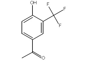4-Hydroxy-3-(trifluoromethyl)acetophenone structure, CAS 149105-11-3