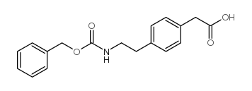 [4-(2-Cbz-aminoEthyl)phenyl]aceticacid structure, CAS 885278-15-9