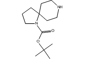 1,8-Diaza-spiro[4.5]decane-1-carboxylicacidtert-butylester structure, CAS 885279-92-5