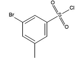 3-Bromo-5-methylbenzsulphonylchloride structure, CAS 885520-33-2