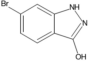 6-Bromo-1H-indazol-3-ol structure, CAS 885521-92-6