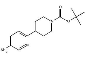 5-Amino-1-Boc-3',4',5',6'-tetrahydro-2'h-[2,4']bipyridinyl structure, CAS 885693-48-1