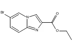 Methyl3-bromoimidazo[1,2-a]pyridine-6-carboxylate structure, CAS 88598-08-7