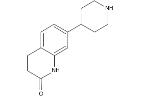 7-Piperidin-4-yl-3,4-dihydro-1H-quinolin-2-one structure, CAS 886362-81-8