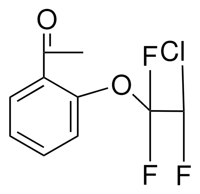 4'-(2-Chloro-1,1,2-trifluoroethoxy)acetophenone structure, CAS 1536-63-6