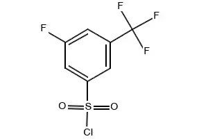 3-Fluoro-5-(trifluoromethyl)benzenesulphonylchloride structure, CAS 886499-99-6