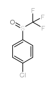 4-(Trifluoromethylsulfinyl)chlorobenzene structure, CAS 708-66-7