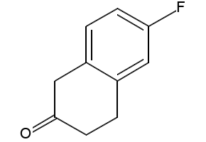 6-Fluoro-2-tetralone structure, CAS 294919-14-5